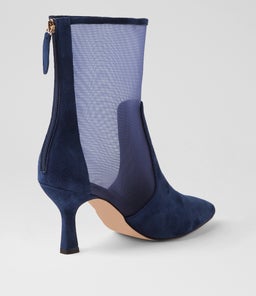 LENKA TO NAVY SUEDE MESH