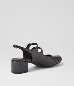 WAREL TO BLACK PATENT LEATHER
