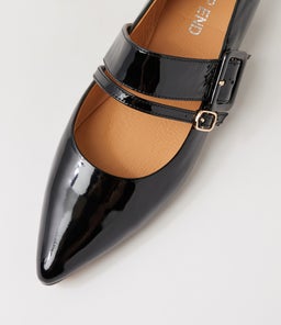 YEXA TO BLACK PATENT LEATHER