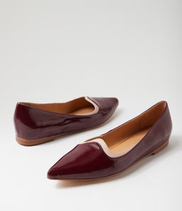 YIBBIE TO WINE NUDE PATENT LEATHER