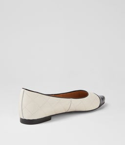 SORBY TO BLACK IVORY PATENT LEATHER