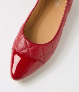 SORBY TO DK RED PATENT LEATHER