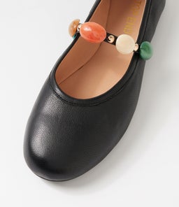 BIRKITA TO BLACK MULTI LEATHER