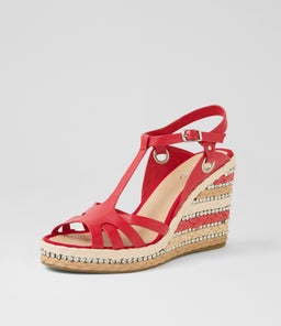 ELINNA TO RED RED MULTI LEATHER