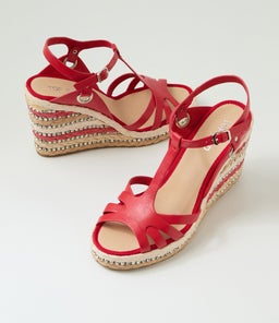 ELINNA TO RED RED MULTI LEATHER