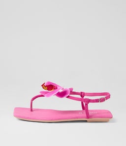 Emlyn Pink Suede Sandals Emlyn Pink Suede Sandals