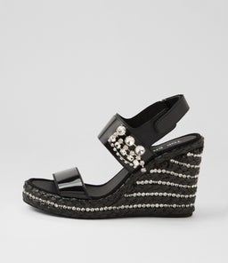 EVILLA TO BLACK BLACK LEATHER