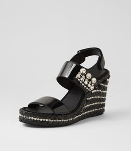 EVILLA TO BLACK BLACK LEATHER