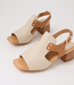 FRANKO TO ALMOND DK TAN LEATHER