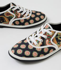 LOTTES TO BLACK MULTI FABRIC