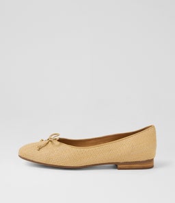 Micnic Natural Fabric Ballet Flats Micnic Natural Fabric Ballet Flats