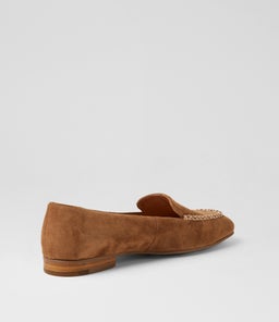 PANSHA TO NUTMEG NATURAL SUEDE