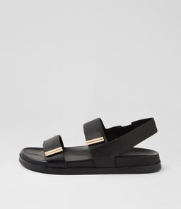 Ranchi Black Leather Sandals Ranchi Black Leather Sandals