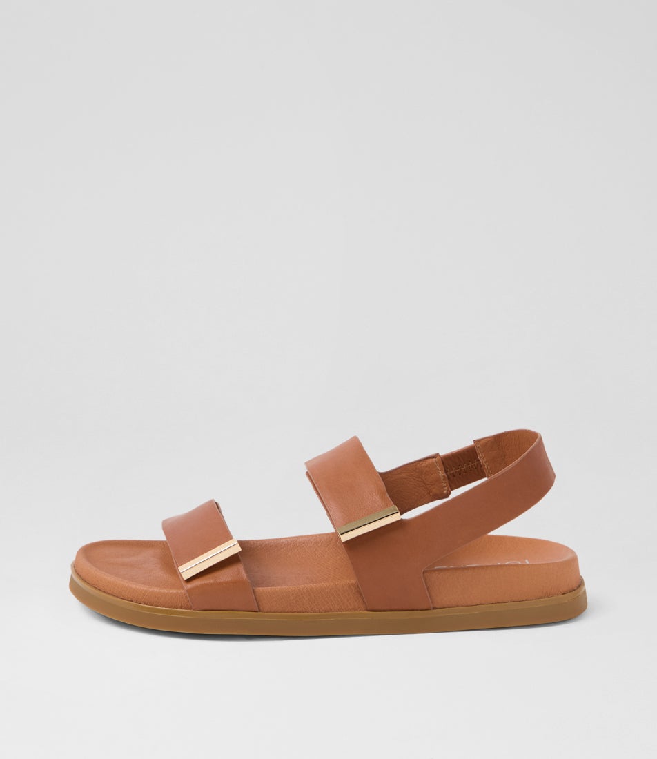 Ranchi Dark Rum Leather Sandals