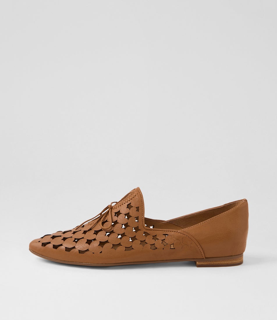 Sumi Dark Tan Leather Loafers Sumi Dark Tan Leather Loafers