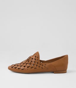 Sumi Dark Tan Leather Loafers Sumi Dark Tan Leather Loafers