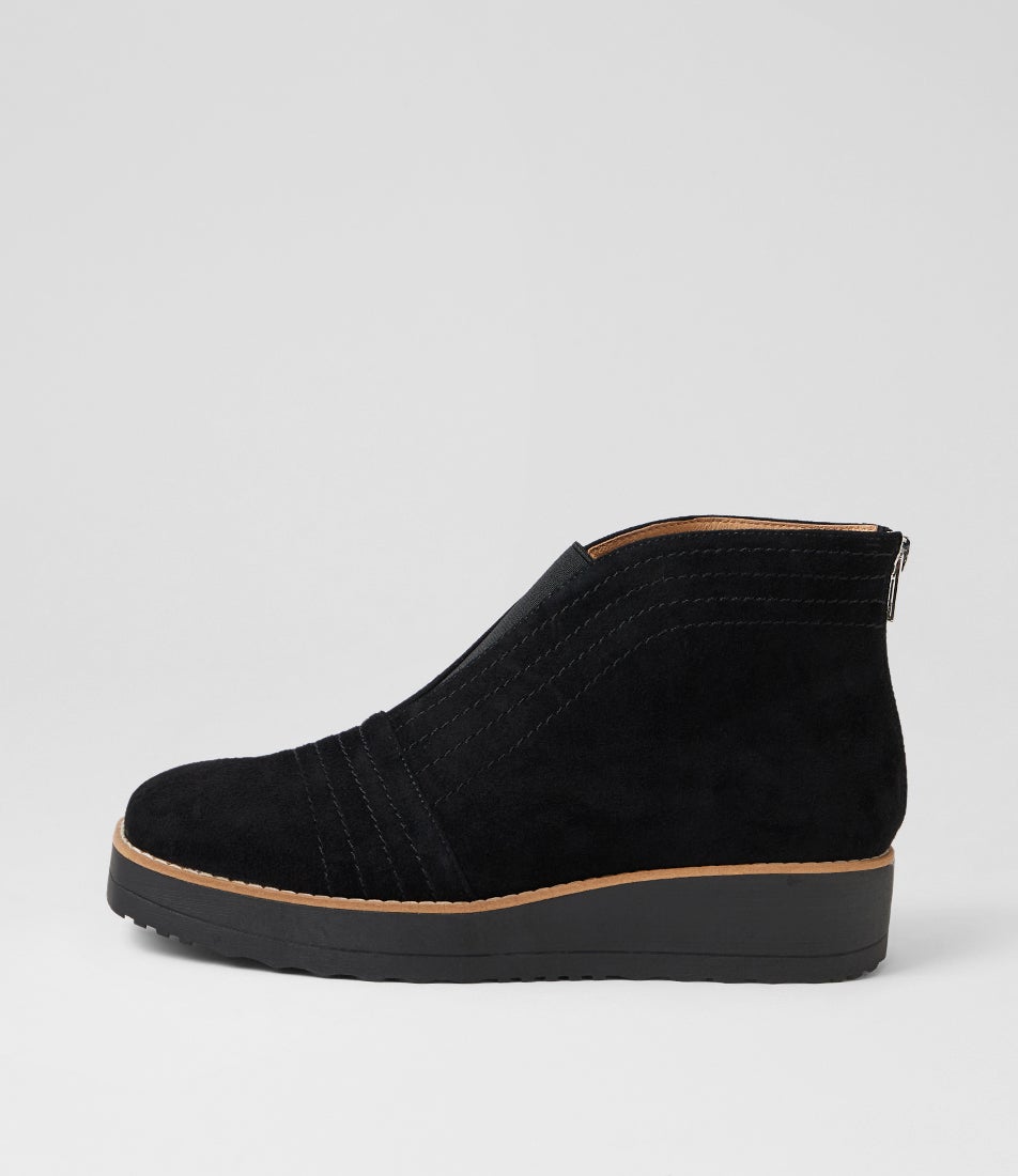 Demmy Black Suede Chelsea Boots Demmy Black Suede Chelsea Boots