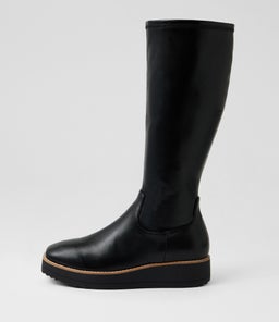 DERRINA TO BLACK BLACK SOLE STRETCH SMOOTH