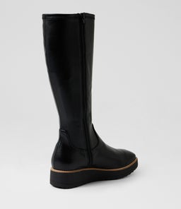 DERRINA TO BLACK BLACK SOLE STRETCH SMOOTH