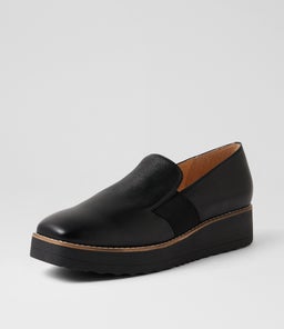 DESCO TO BLACK BLACK SOLE LEATHER