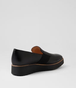 DESCO TO BLACK BLACK SOLE LEATHER