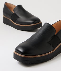 DESCO TO BLACK BLACK SOLE LEATHER