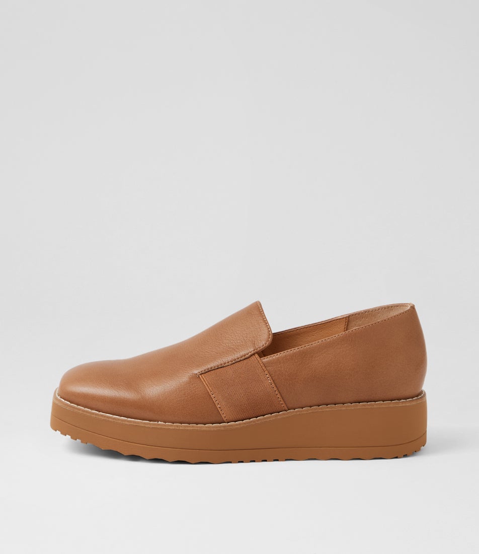 Desco Caramel Leather Loafers Desco Caramel Leather Loafers