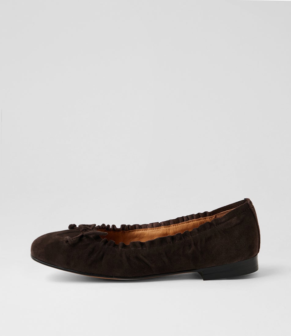 Peppies Choc Suede Ballet Flats Peppies Choc Suede Ballet Flats