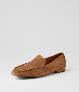 POLKI TO LT CHOC SUEDE