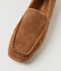 POLKI TO LT CHOC SUEDE