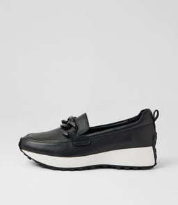 Zaphas Black Leather Loafers Zaphas Black Leather Loafers