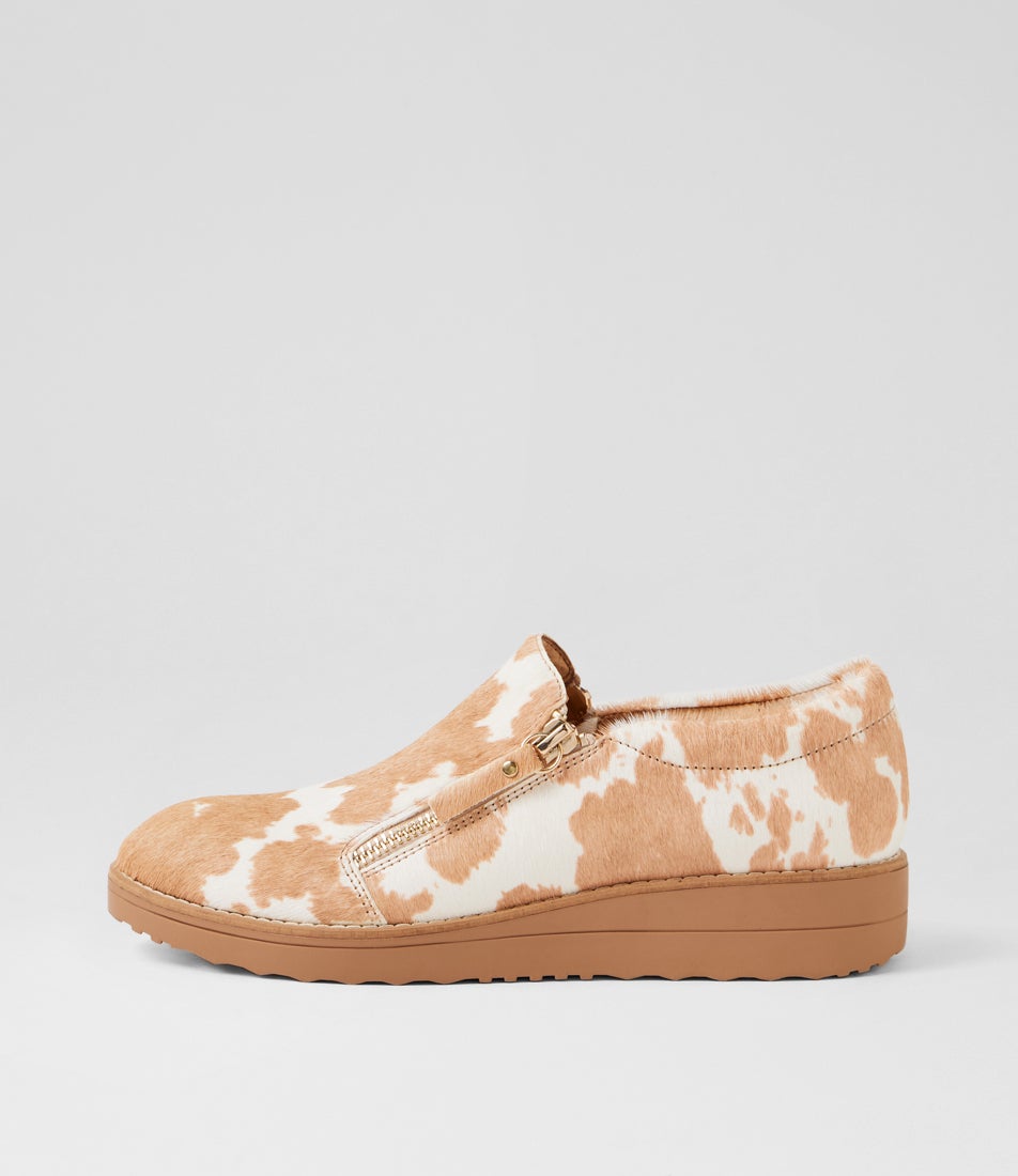 Ostel Latte Ivory Cow Pony Loafers Ostel Latte Ivory Cow Pony Loafers
