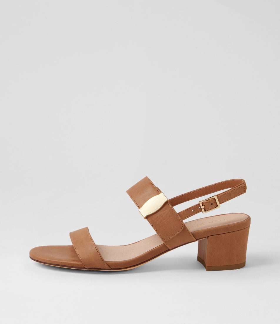 Dreda Tan Leather Sandals Dreda Tan Leather Sandals
