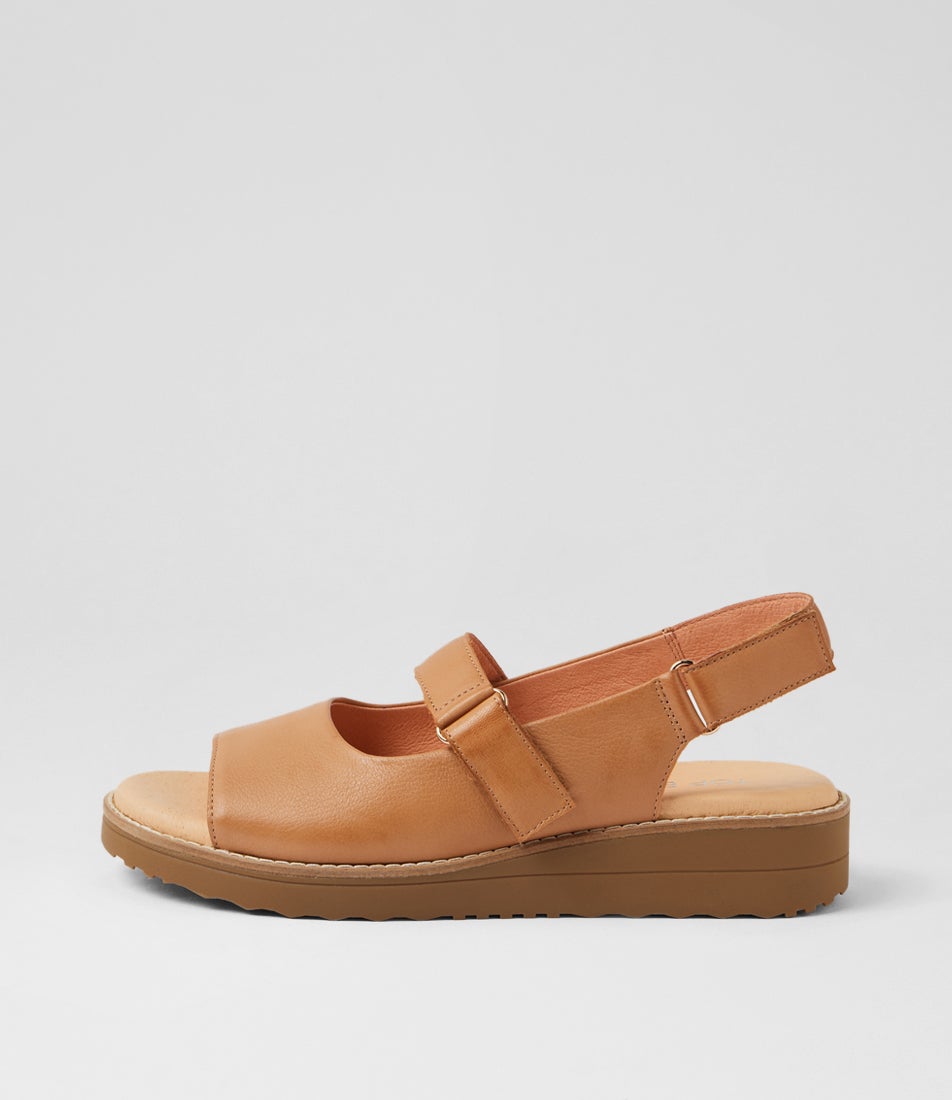 Heeka Dark Tan Light Choc Leather Sandals Heeka Dark Tan Light Choc Leather Sandals