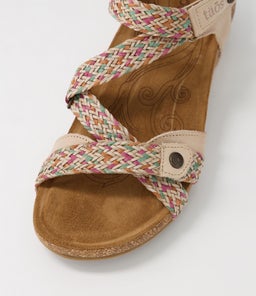 TRULIE SAND MULTI LEATHER