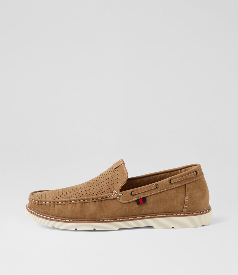 Bertrand Brown Flat Shoes