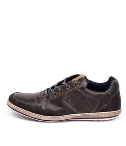 CREST BLACK RUB LEATHER