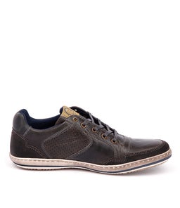 CREST BLACK RUB LEATHER