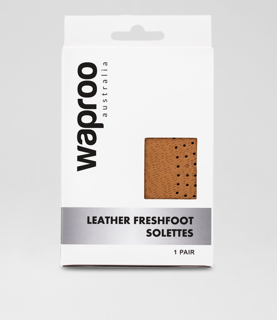 Plat Leather Freshfoot Solettes Plat Leather Freshfoot Solettes