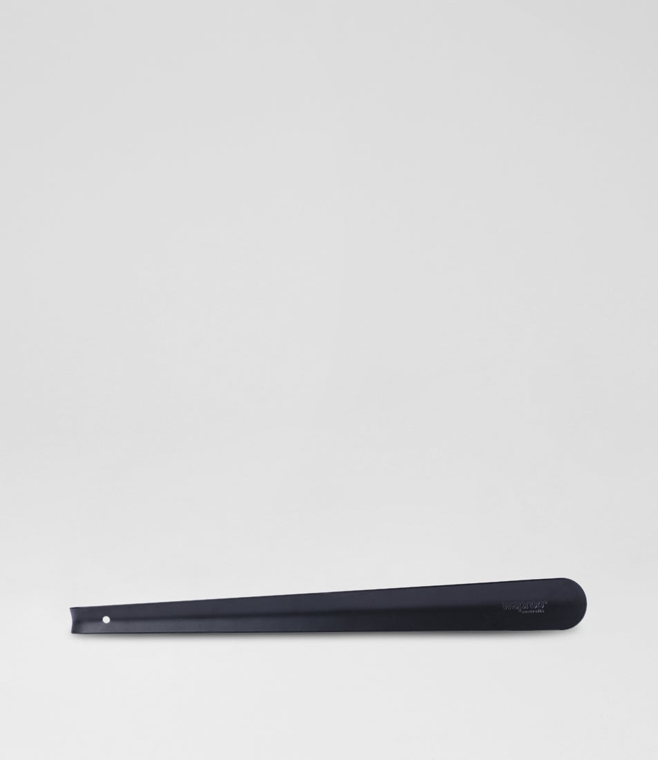Plat Long Black Shoe Horn