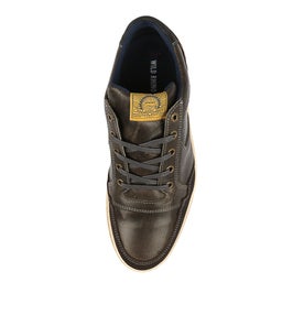 CREST BLACK LEATHER