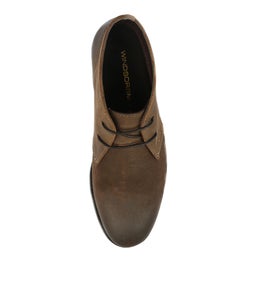 KEGAN TAUPE OIL SUEDE