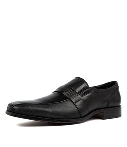DUSTIN WS BLACK LEATHER