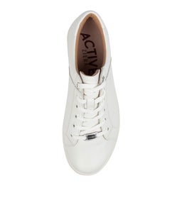 DELILAH XF ZR WHITE LEATHER