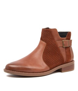 SKYLAH XF ZR DK TAN LEATHER