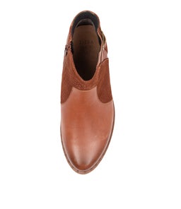 SKYLAH XF ZR DK TAN LEATHER