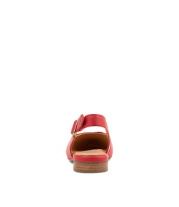 LISA W ZR SUMMER RED LEATHER