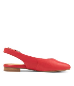 LISA W ZR SUMMER RED LEATHER