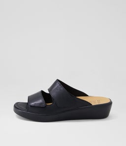 MARISSA W ZR BLACK LEATHER