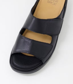 MARISSA W ZR BLACK LEATHER